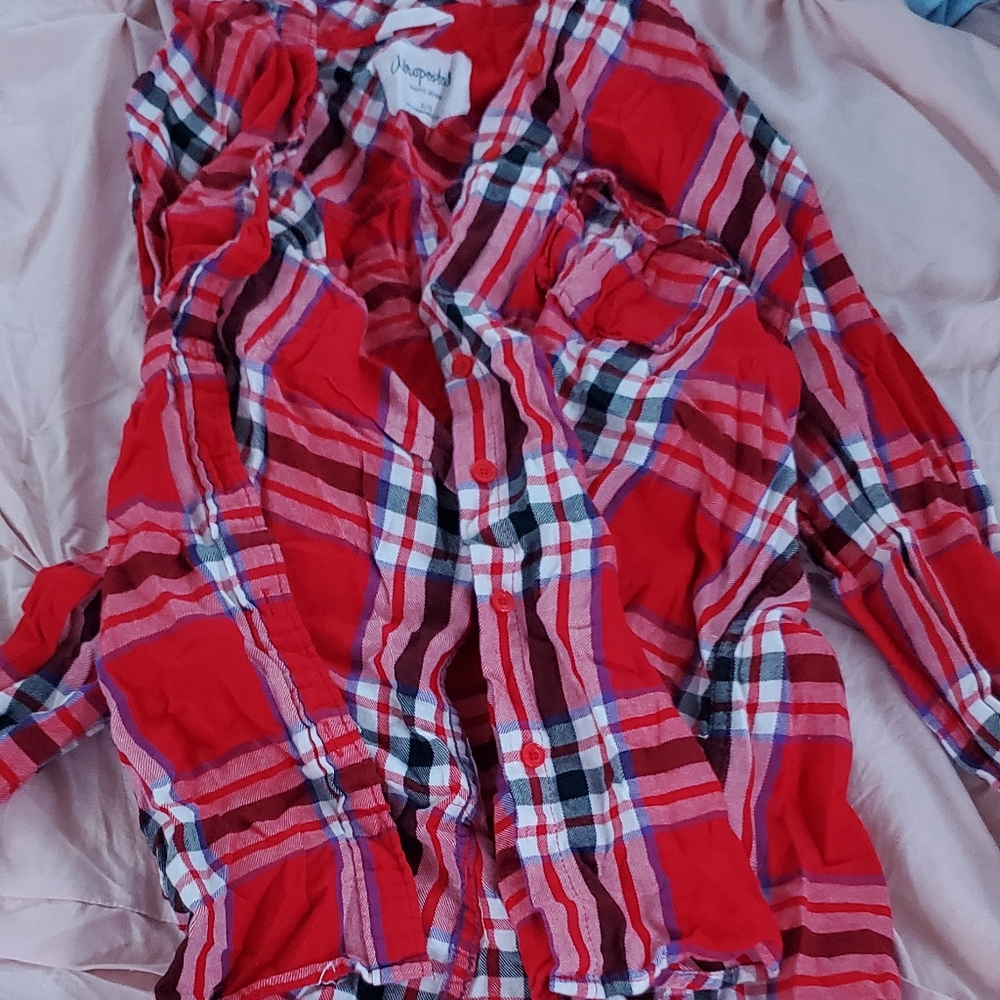 Plaid shirt